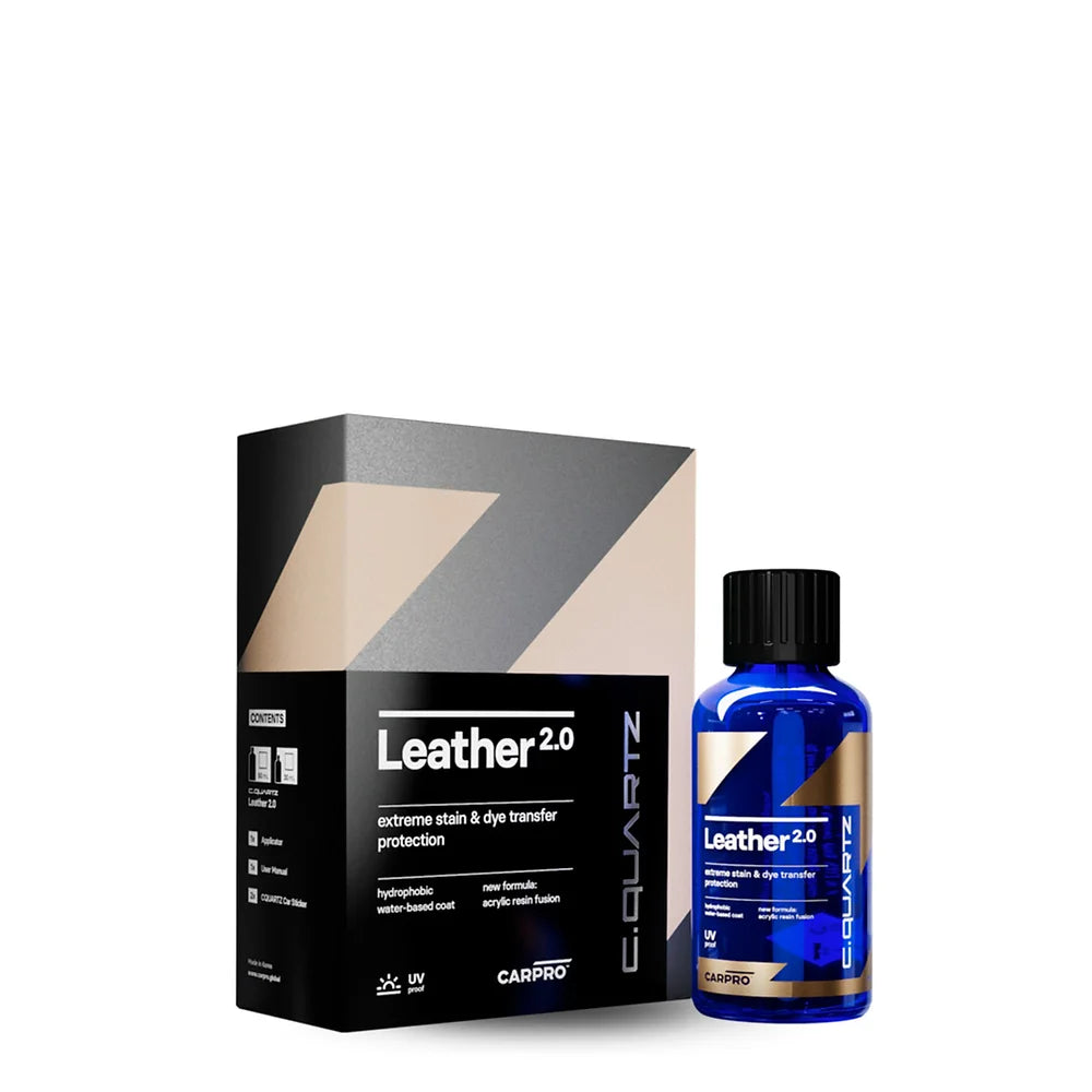 CarPro Cquartz Leather 2.0 Recubrimiento Para Piel