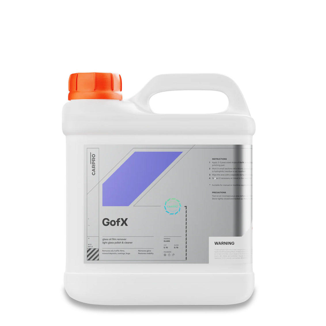 CarPro GofX Polish Descontaminador Para Cristal