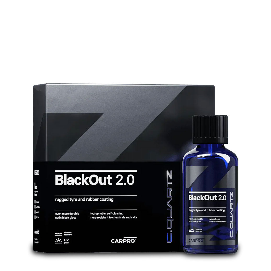 CarPro Cquartz BlackOut Cerámico para Llantas y Goma
