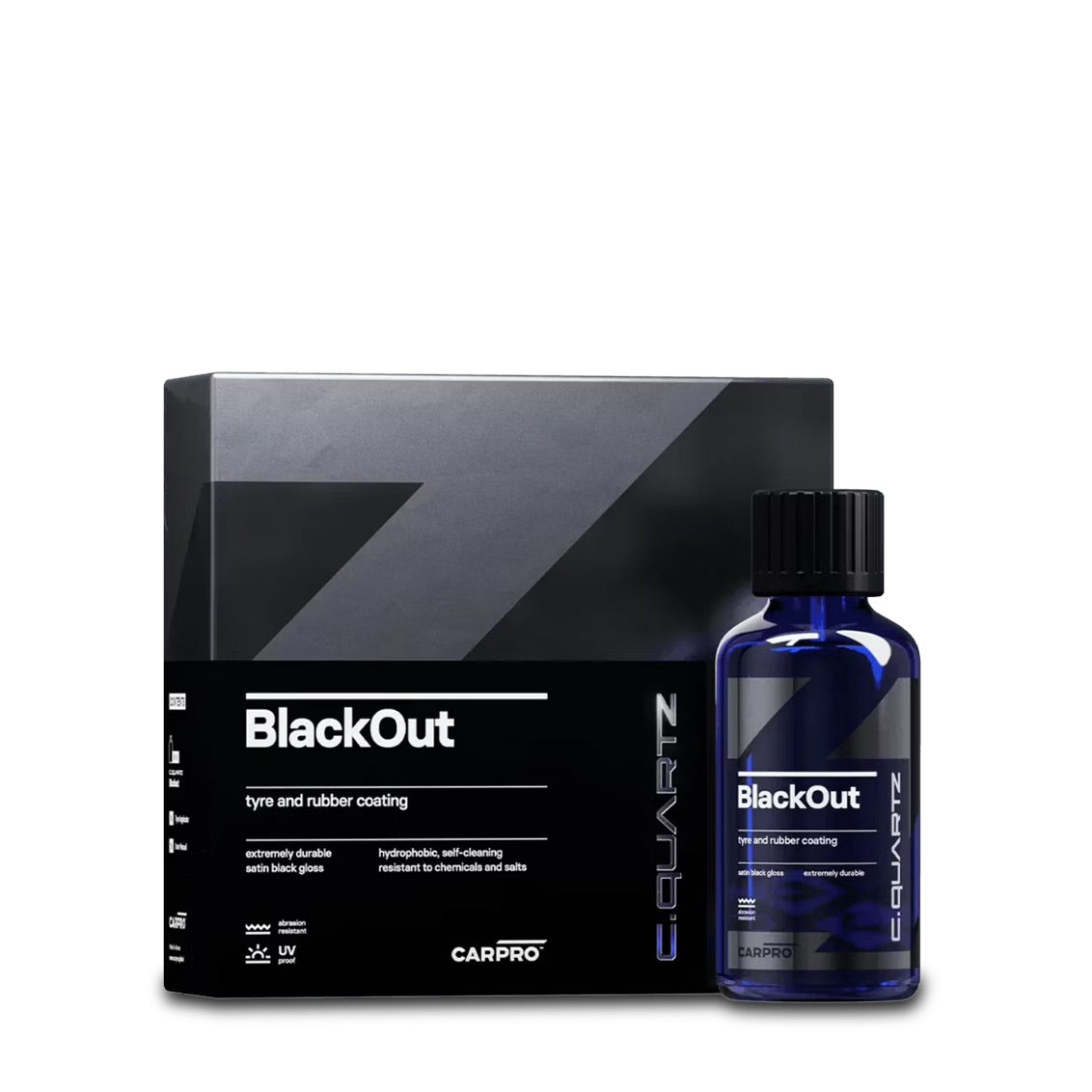 CarPro Cquartz BlackOut Cerámico para Llantas y Goma