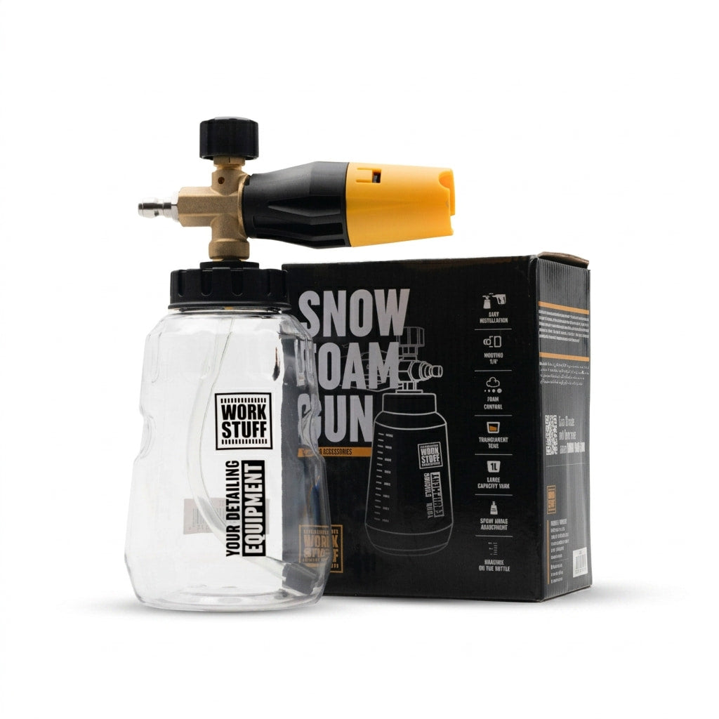 Cañón de espuma Snow Foam Gun de 1 Litro para hidrolavadora - M&R Car Detailing