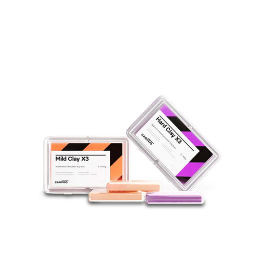 CarPro Claybars Arcillas Kit 3 pcs 100 g