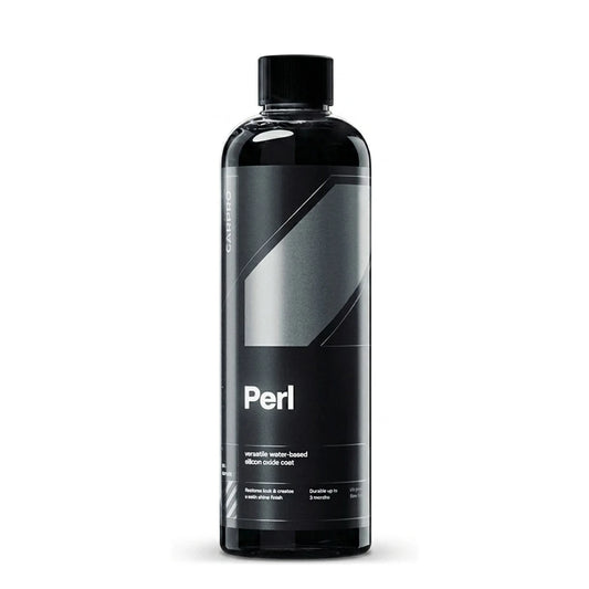 CarPro Perl dressing cerámico SiO2 concentrado para plásticos y llantas. 500 ml