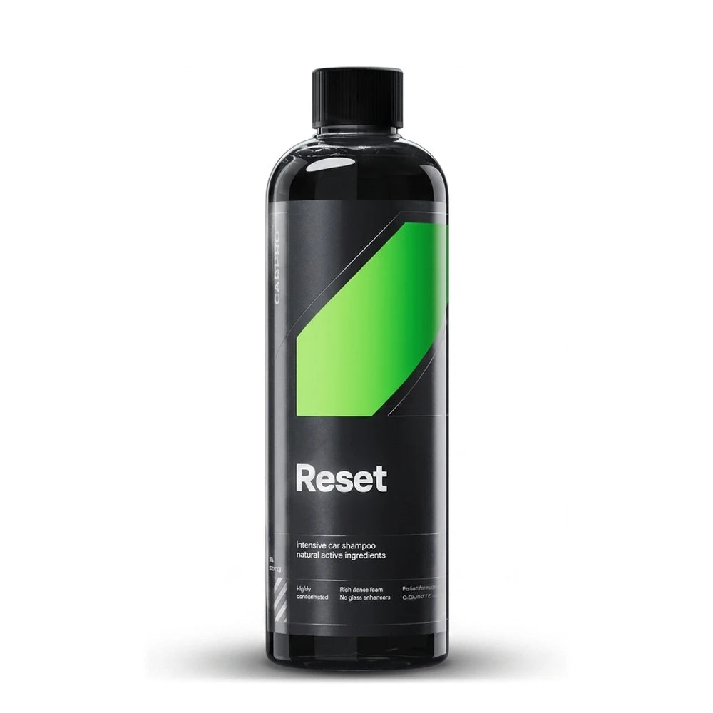 CarPro Reset shampoo cerámico concentrado para lavado automotriz profesional 500 ml